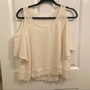 Cold shoulder top
